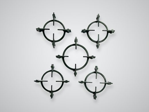 Cast-iron pan support G20