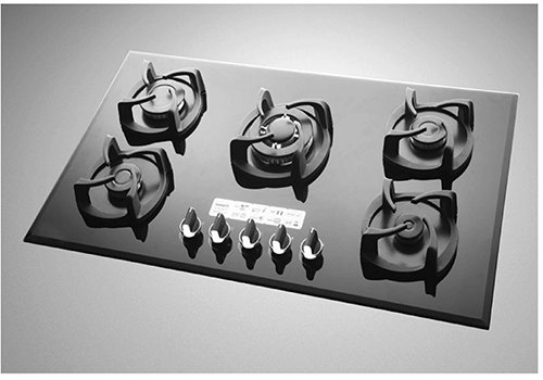 Glass-Top Gas Hob G513