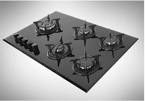 Glass-Top Gas Hob G501S