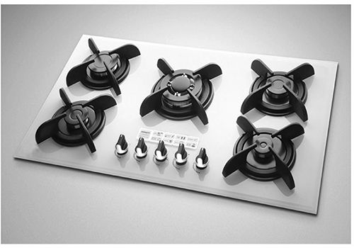 Glass-Top Gas Hob G505W